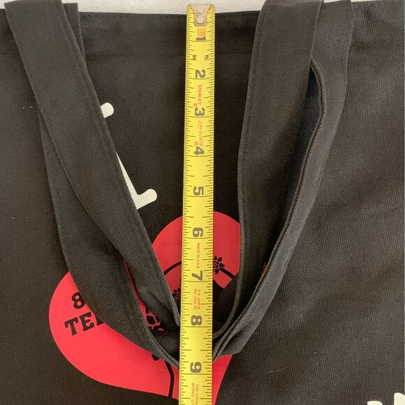 Hawaii 88Tees Original Rare Vintage Large Black Tote Yaya and Heart - Picture 5 of 8